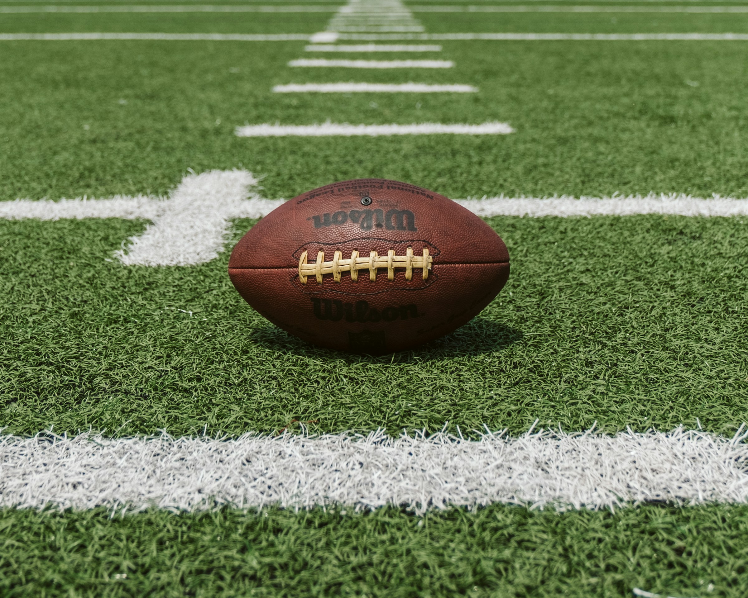 Tactical football grid and field action placeholder